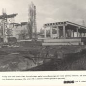 Powiększ zdjęcie Budowa wiaduktu im. gen. Grota w Lesznie, X 1979 r. APL, Krajowa Agencja Wydawnicza - miesięczna kronika fotograficzna województwa leszczyńskiego