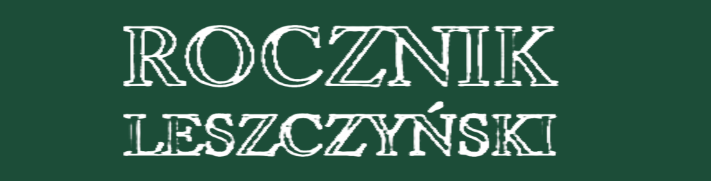 rocznik leszczynski