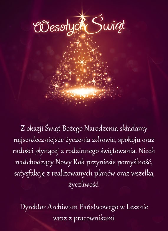 Boże Narodzenie 2025 - kartka